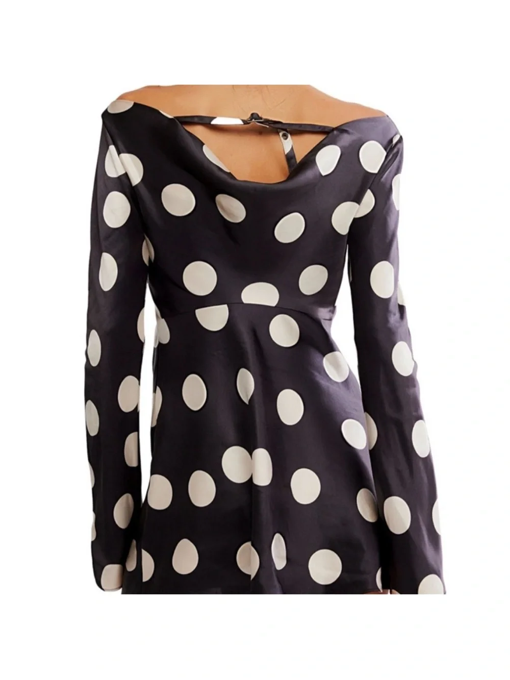 Free People Tigre Polka Dot Mini Dress